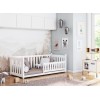 CONCEPT 90x190 white childrens cot bed Lano Furniture