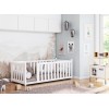 CONCEPT 90x190 white childrens cot bed Lano Furniture