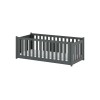CONCEPT 80x160 graphite childrens cot bed Lano Furniture