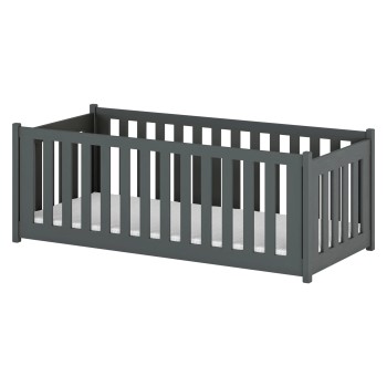 CONCEPT 80x200 graphite children's cot bed Lano Furniture