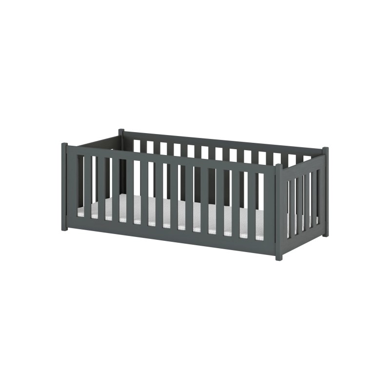 CONCEPT 90x200 graphite childrens cot bed Lano Furniture