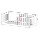 CONCEPT 90x200 graphite childrens cot bed Lano Furniture CONCEPT 90x200 graphite childrens cot bed Lano Furniture