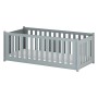 CONCEPT 80x160 grey children's cot bed Lano Furniture