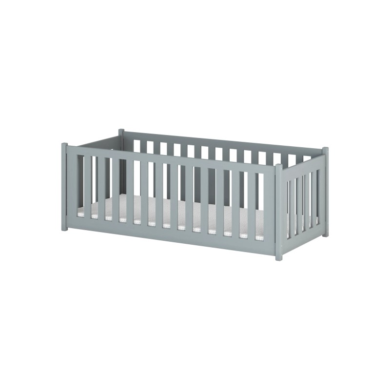 CONCEPT 80x180 grey childrens cot bed Lano Furniture