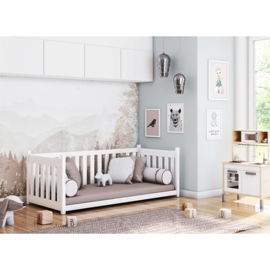 CONCEPT 80x180 grey childrens cot bed Lano Furniture CONCEPT 80x180 grey childrens cot bed Lano Furniture