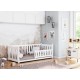 CONCEPT 80x200 grey childrens cot bed Lano Furniture CONCEPT 80x200 grey childrens cot bed Lano Furniture
