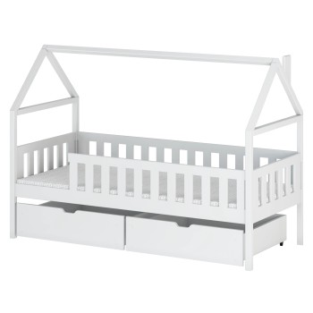 DOMI 80x200 white children's bed Lano Furniture