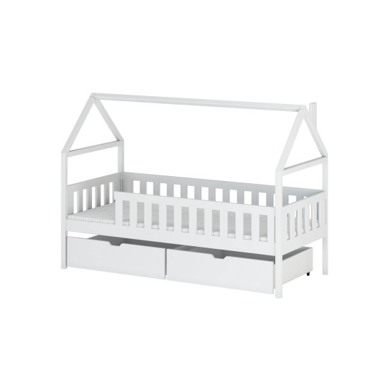 DOMI 80x200 white childrens bed Lano Furniture DOMI 80x200 white childrens bed Lano Furniture