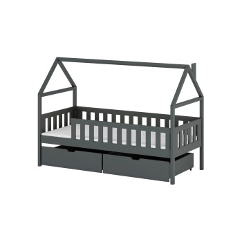 DOMI 80x180 graphite children's bed Lano Furniture