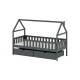 DOMI 90x190 graphite childrens bed Lano Furniture