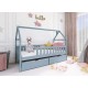 DOMI 80x160 grey childrens bed Lano Furniture DOMI 80x160 grey childrens bed Lano Furniture