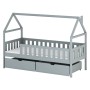 DOMI 80x180 grey children's bed Lano Furniture
