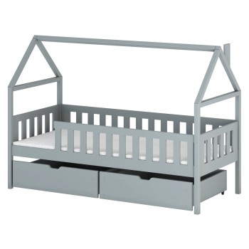 DOMI 80x200 grey children's bed Lano Furniture