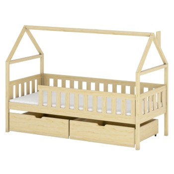 DOMI 80x180 pine children's bed Lano Furniture
