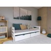 ERGO 90x200 white childrens bed Lano Furniture