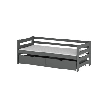 ERGO 80x160 graphite children's bed Lano Furniture