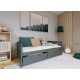 ERGO 80x160 graphite childrens bed Lano Furniture