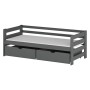 ERGO 90x190 graphite children's bed Lano Furniture