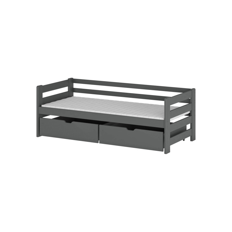 ERGO 90x200 graphite childrens bed Lano Furniture