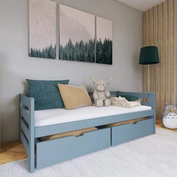 ERGO 90x190 grey children's bed Lano Furniture