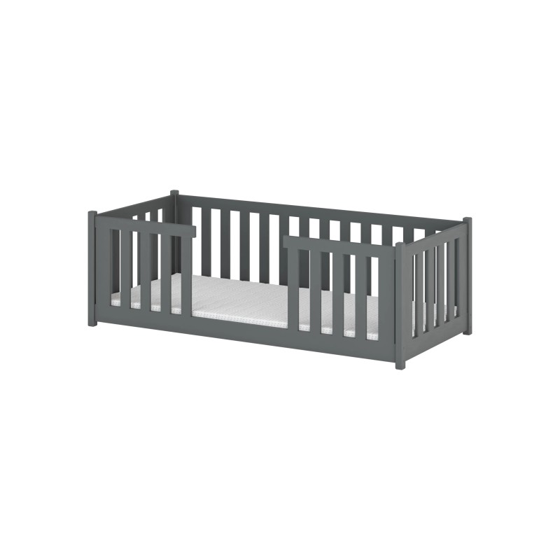 FERO 80x200 graphite childrens bed Lano Furniture
