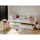 GUCIO 80x180 white childrens bed Lano Furniture