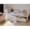 GUCIO 80x180 white childrens bed Lano Furniture
