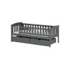 GUCIO 90x200 graphite childrens bed Lano Furniture