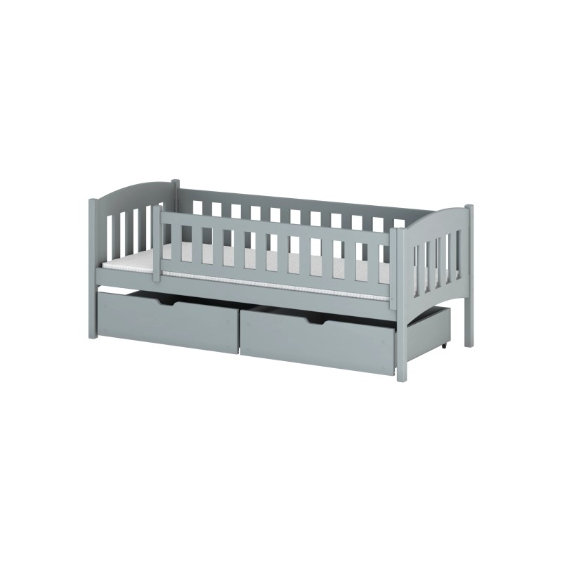 GUCIO 80x160 grey childrens bed Lano Furniture