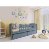 GUCIO 90x190 grey childrens bed Lano Furniture