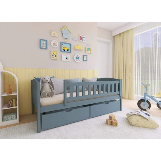 GUCIO 90x190 grey childrens bed Lano Furniture