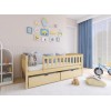 GUCIO 80x180 pine childrens bed Lano Furniture