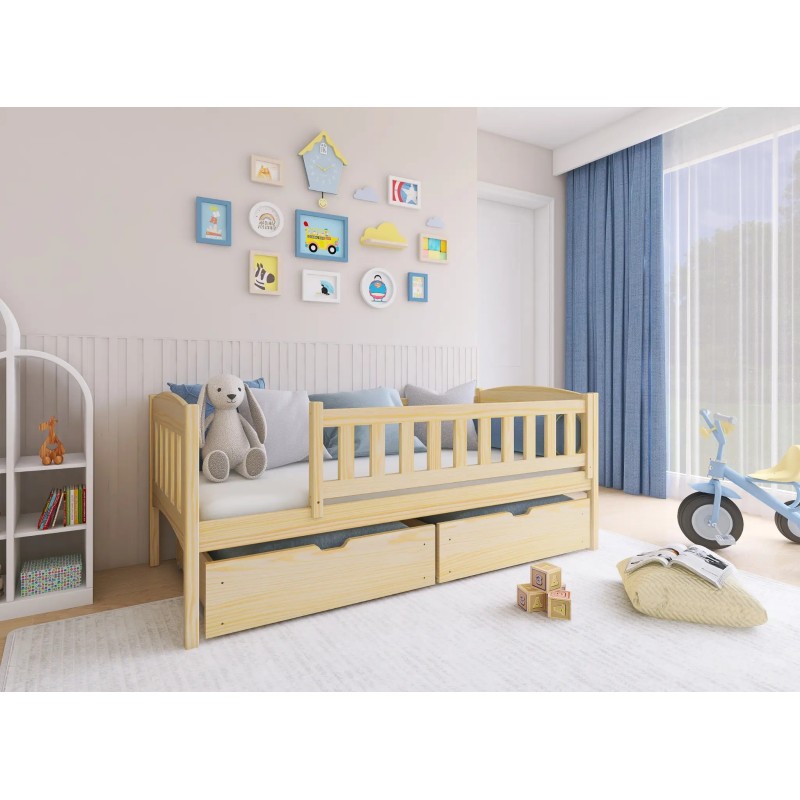 GUCIO 90x200 pine childrens bed Lano Furniture