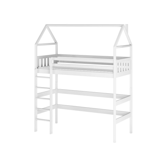 GLORIA 80x180 white loft bed Lano Furniture