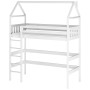 GLORIA 90x200 white loft bed Lano Furniture