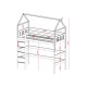 GLORIA 80x160 graphite loft bed Lano Furniture