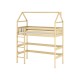 GLORIA 80x160 pine loft bed Lano Furniture