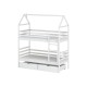 ALEX 80x160 white bunk bed Lano Furniture