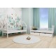 ALEX 80x160 white bunk bed Lano Furniture