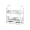 ALEX 90x190 white bunk bed Lano Furniture