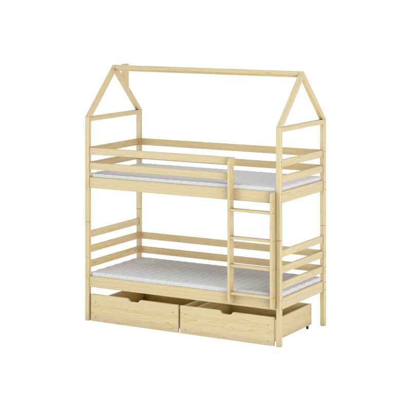 ALEX 90x190 pine bunk bed Lano Furniture