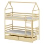 ALEX 90x200 pine bunk bed Lano Furniture