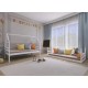 Παιδικό Κρεβάτι Σπιτάκι Montessori AXEL 80x160 white