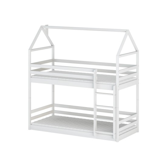 AXEL 90x190 white house bunk bed Lano Furniture AXEL 90x190 white house bunk bed Lano Furniture