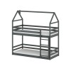 AXEL 80x180 graphite house bunk bed Lano Furniture