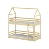 AXEL 80x200 pine house bunk bed Lano Furniture