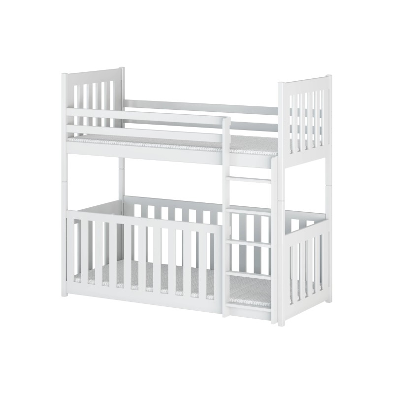 CRIS 80x160 white bunk bed Lano Furniture