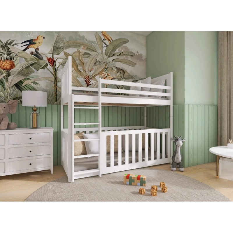 CRIS 80x160 white bunk bed Lano Furniture