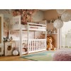 CRIS 80x200 white bunk bed Lano Furniture