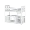CRIS 90x190 white bunk bed Lano Furniture